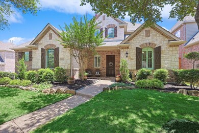 View of front of house with a front yard