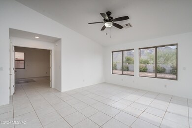 Great room not virtually staged