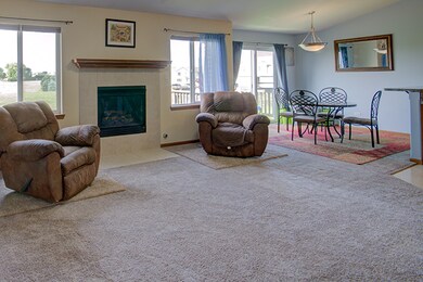 Amazing OPEN concept! Living room features newer c