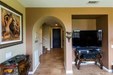 View looking back down the hallway from living roo