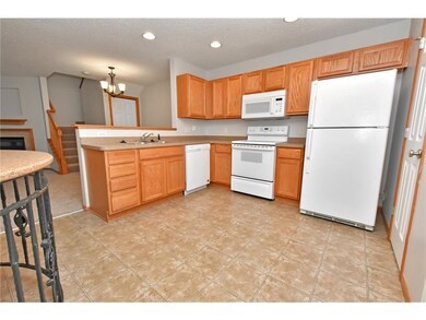 Spacious kitchen with plenty of counter and cabine