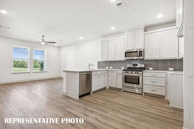 Light, bright and airy, this open concept kitchen-