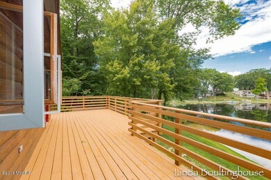 Spacious deck