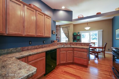 Oak cabinetry