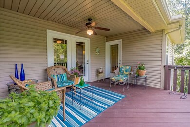 Lovely Upper deck is accessible from both the Master bedroom and the Living Room!