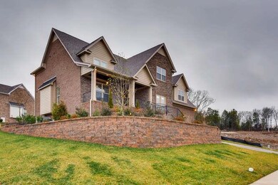 Thousands of dollars have gone into landscaping and this retaining wall!