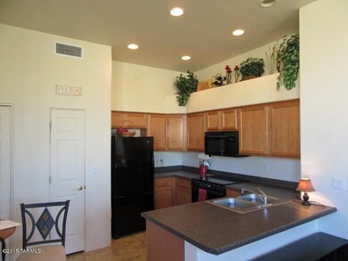 Kitchen with lots of cabinets