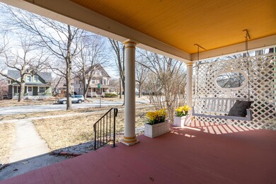 Front Porch w/ Swing