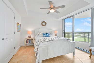 Secondary Bedroom has access to bay balcony and is