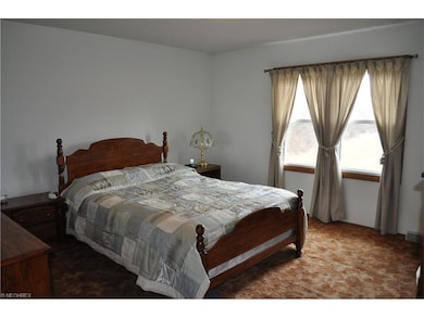 Master bedroom with walk-in closet