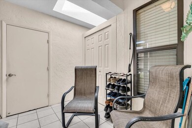 Foyer with large Walk in Closet for storage