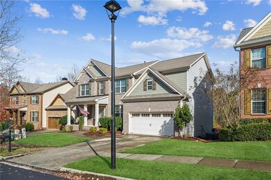 View of front of property featuring a front yard a