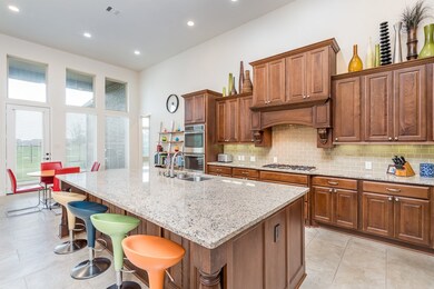 You'll love the space! Beautiful subway tile backsplash!