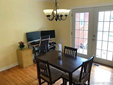 French doors added by sellers.