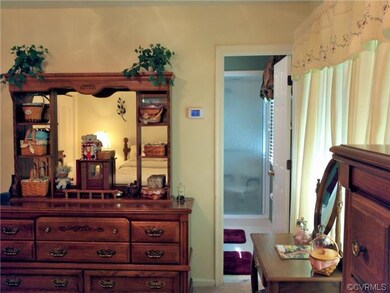view from Master Bedroom to Master Bath