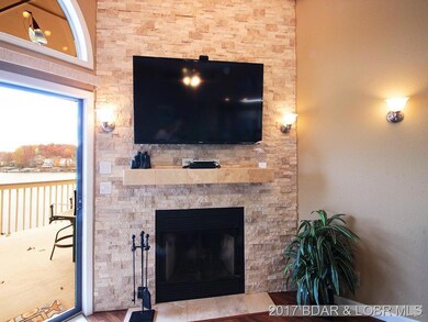 Living Area Fireplace