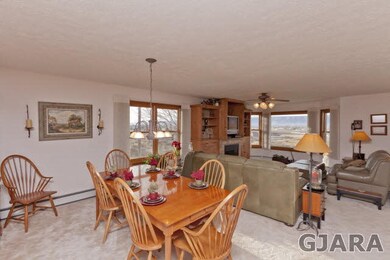 Gatherings made nice in this open concept dining a