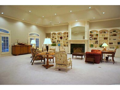 Living Room. Great Room - Many of the rooms have been freshly painted in a soft gray.