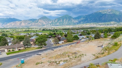 Mountain view with nearby suburban area