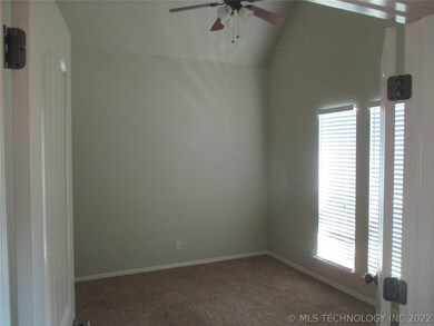 4th Bedroom o Office with vaulted ceiling located