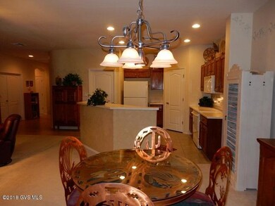 Dining area looking toward kitchen