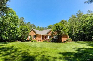 Gorgeous setting - 2 acres surrounded by trees