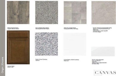 Design Selections. Home is currently under construction, selections subject to change.