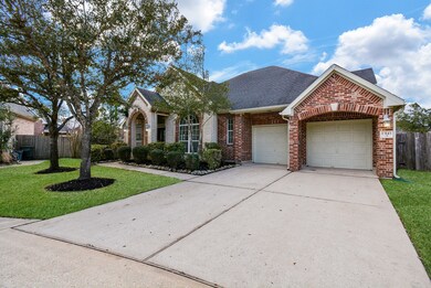 Here's another great front exterior view. This special property is located on a huge cul-de-sac in this charming community and has never been flooded. The home has been freshly cleaned, painted and well-maintained with updated bathrooms and fireplace surround.