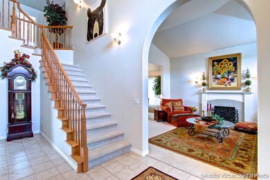 Entry to upstairs