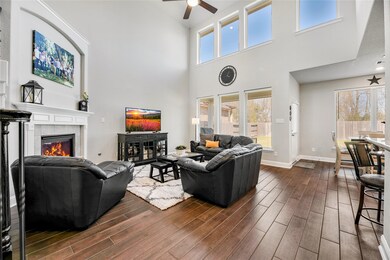 The family room is STUNNING!