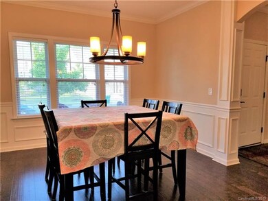Beautiful formal dining room w/extra wood work