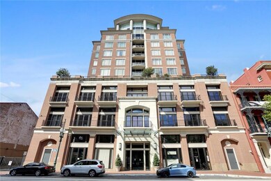 Front entrance on St Charles Ave
