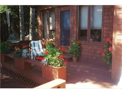 Exterior Back. 1 of the back decks