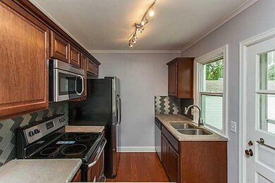 Kitchen. The kitchen is small but efficient