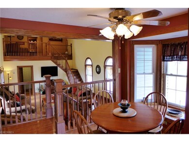 A shot from one of the many eating areas.  This is
