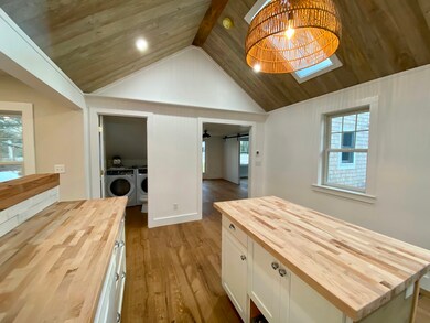 View from kitchen to front room