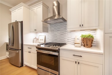 for reference - photos are of model home