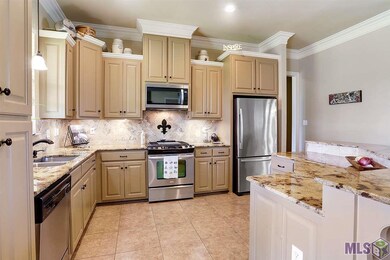 New colors, granite counters, painted cabinets, st