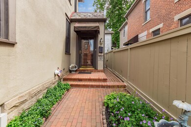 Private Entry Courtyard with Fountain...