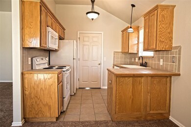 Kitchen with breakfast area