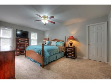 The Master Bedroom boasts a walk in closet and an 