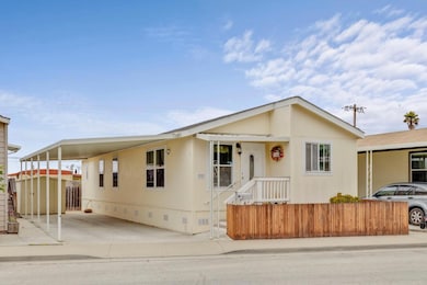 Side of double wide mobile in 55+ park, with 100 s