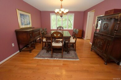 Spacious dining room (18'x12') with tons of room f