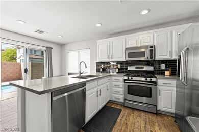 Beautiful white cabinets with quartz countertops a