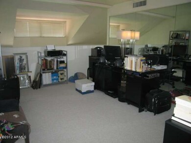 Loft/master bedroom as office