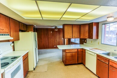 Kitchen and dining area
