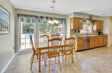 Beautiful spot to enjoy your family meals while ov