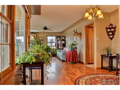 Hardwood Floors and Cove Ceiling Details