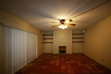 Living room & fireplace