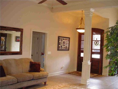 From breakfast room into family room